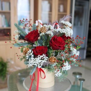 Alternative view of Christmas Cheer Floral Arrangement