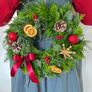 Holiday Door Wreath