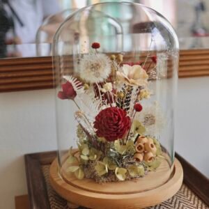 Fleur Bliss Preserved Flower Dome – “Mum’s Garden”