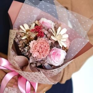 Fleur Bliss Preserved Bouquet – “Mum’s Blush”